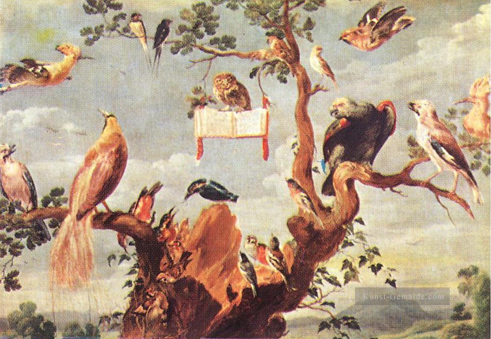 Konzert von Vögelen 2 Frans Snyders Vogel Ölgemälde